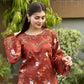 RkS  2Piece Embroidered Stitched Suit