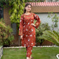 RkS  2Piece Embroidered Stitched Suit