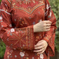 RkS  2Piece Embroidered Stitched Suit
